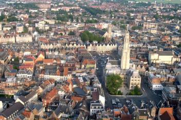 Vue de la ville d'Arras