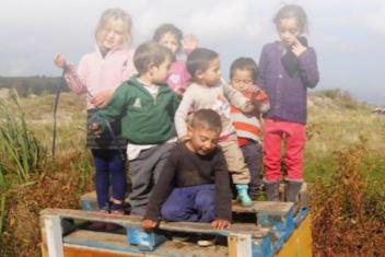 Groupe sur une boite