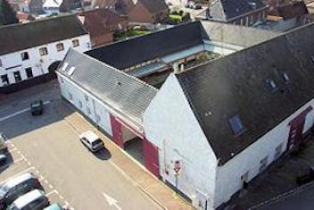 La fermer de Rouzé vue de haut